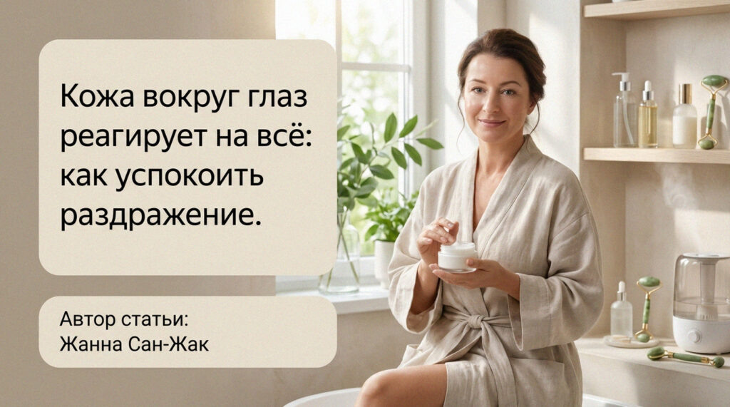    Чувствительность требует нежности! Ромашка, центелла и пантенол мгновенно снимают красноту, жжение и отёки реактивной кожи век boringband38