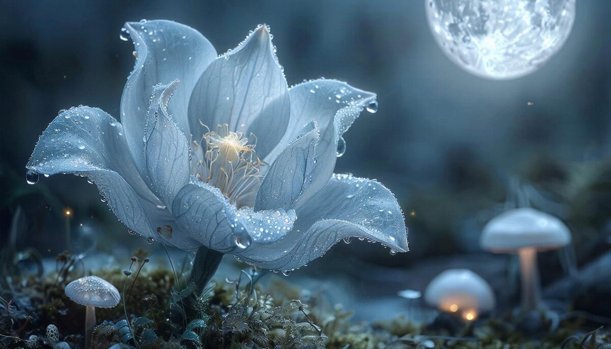 В живой природе он растет как обычный красивый цветок. Но стоит Кьяре взять его в руки, как этот красавец превращается в маленькое и изящное украшение, способное защитить ее своей силой.