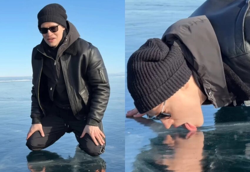 Шаман на Байкале