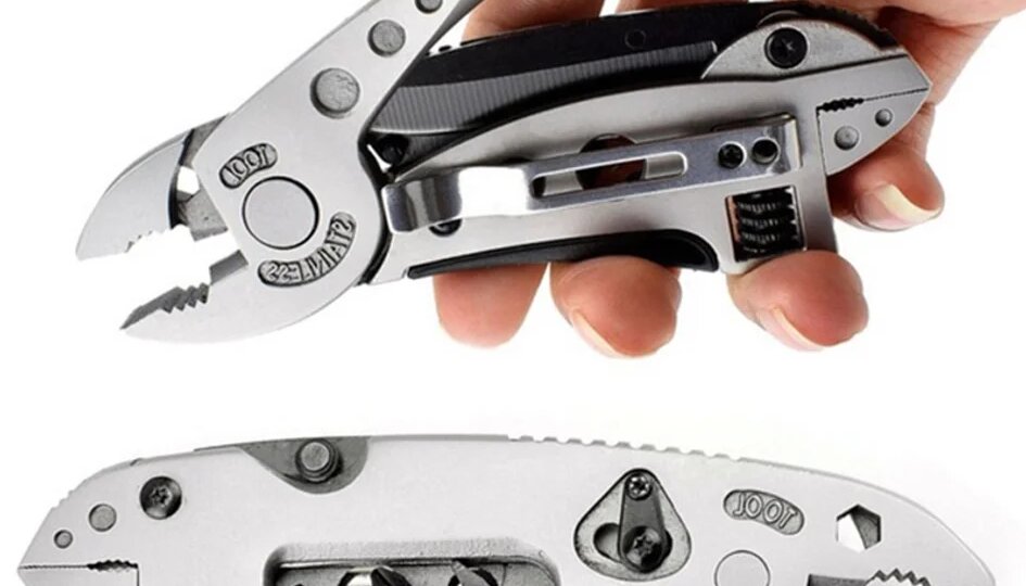 Многофункциональный складной мультитул из нержавеющей стали