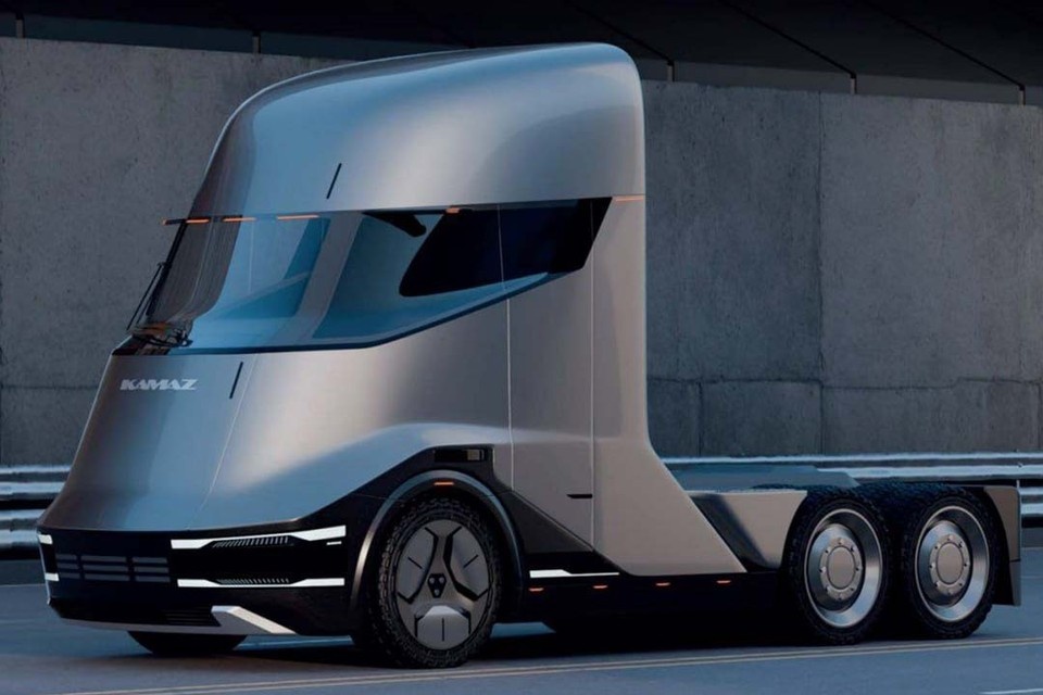    Рендер современного «Камаза». Фото: Максим Кадаков/Tg