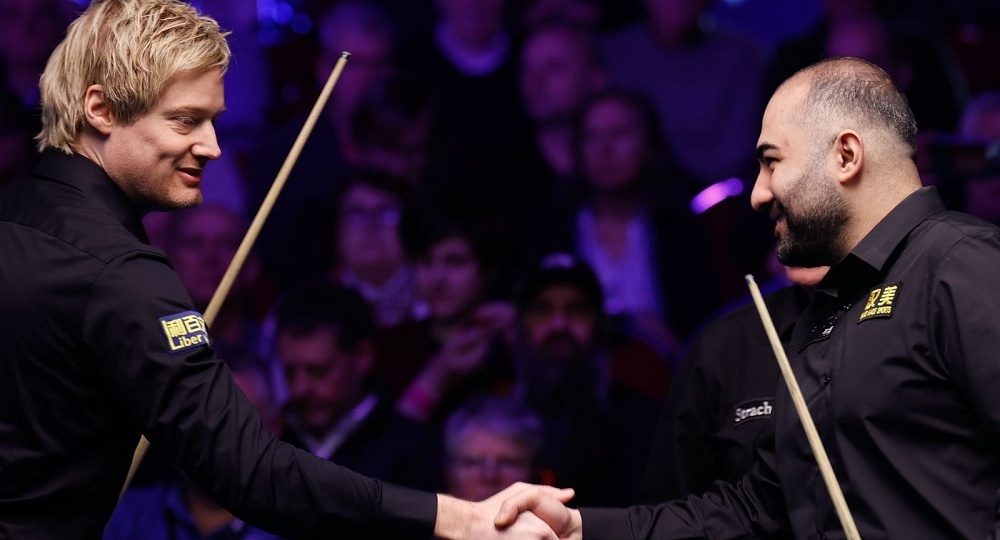 Welsh Open-2026. Уильямс впервые за несколько лет вышел в 1/8 финала, Лисовски сохранил шансы на бонус и другие события третьего дня