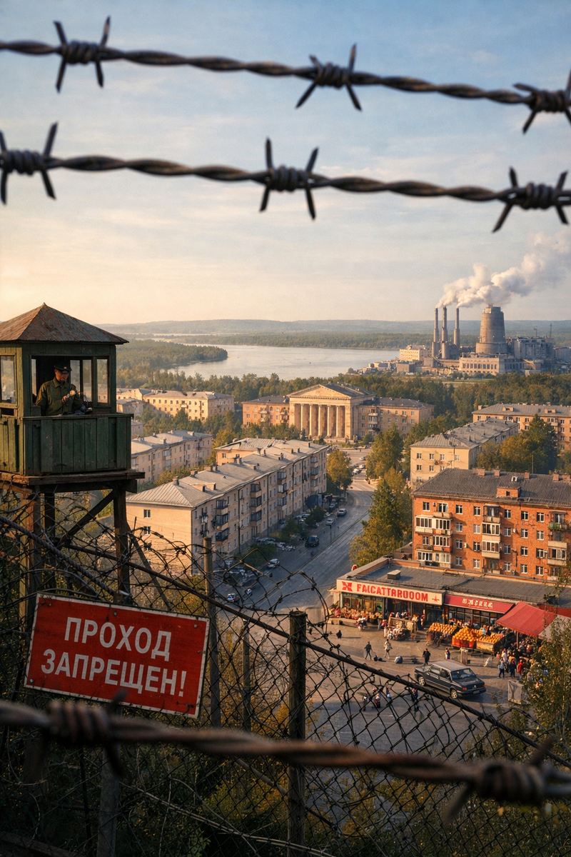 #СССР #закрытыегорода #Озёрск #история #атомныйпроект #жизньвСССР #социальныйконтраст