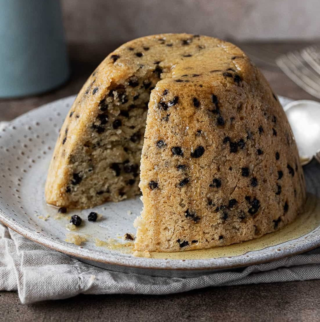 Classic Spotted Dick Источник фото: https://www.relaxedrecipes.com