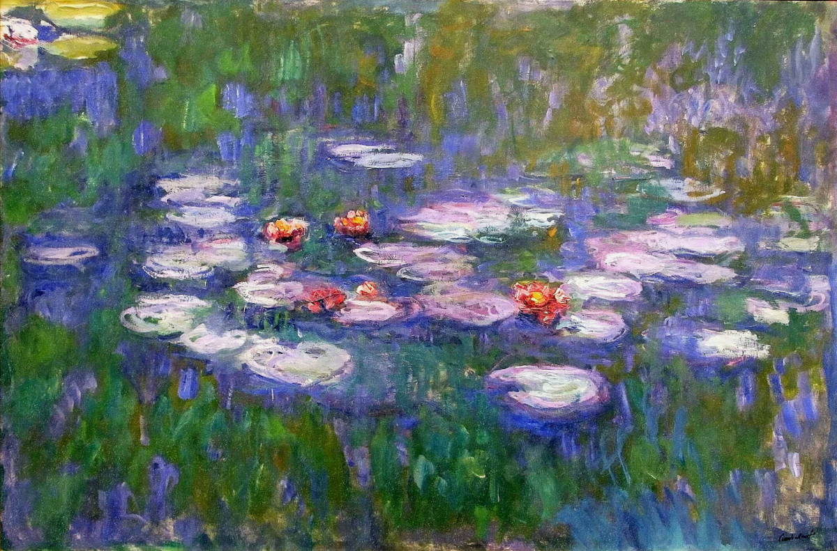 Клод Мане "Кувшинки"