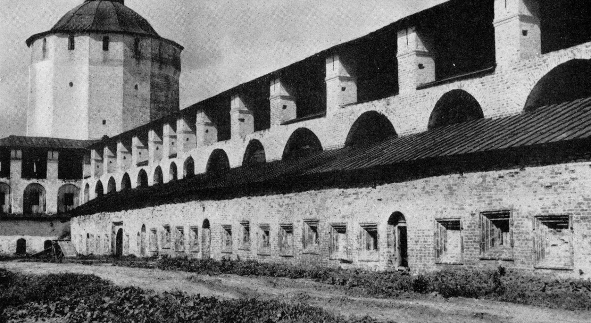 Тюрьма Кирилло-Белозерского монастыря Фото из открытого доступа