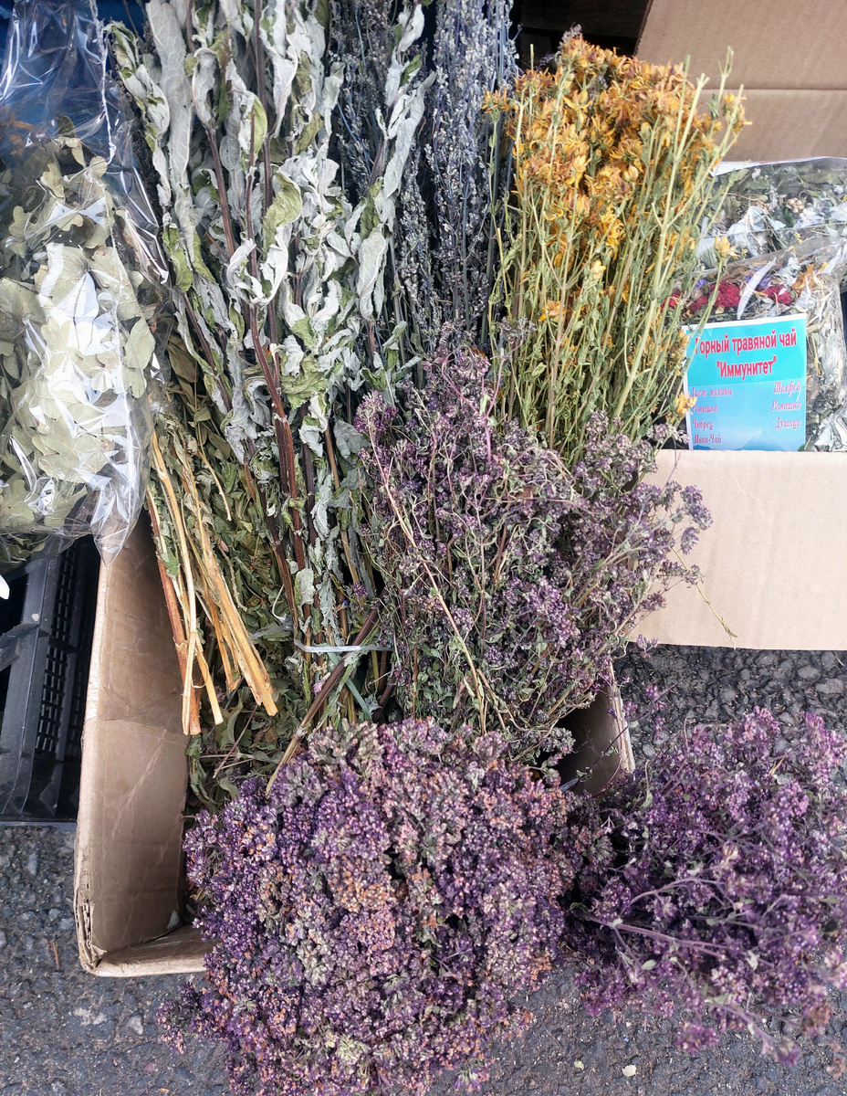 Рынок в Архызе