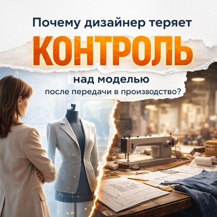 Потеря контроля пошива дизайнера