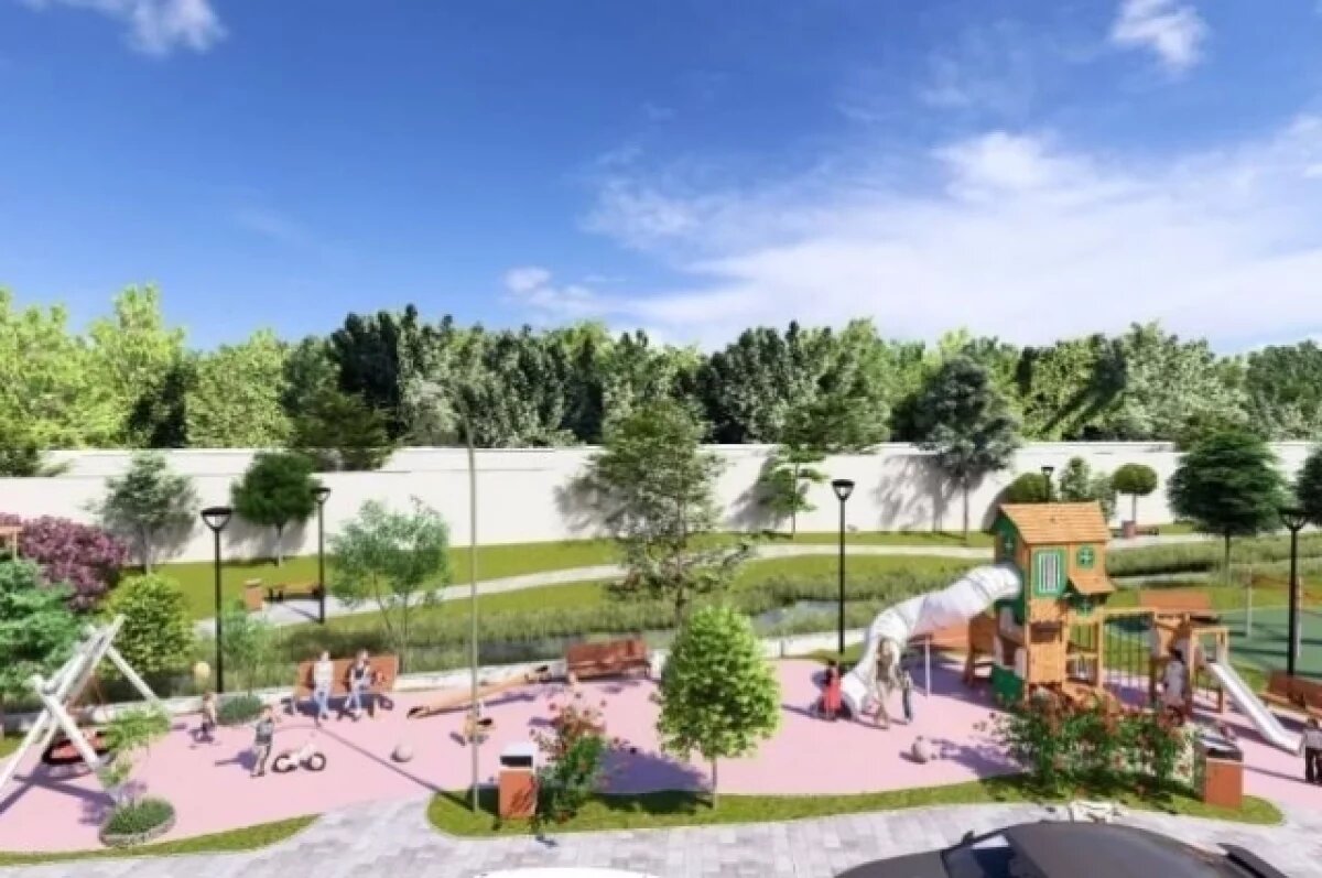    В Симферополе появится прогулочная зона между ул. Кечкеметской и Титова