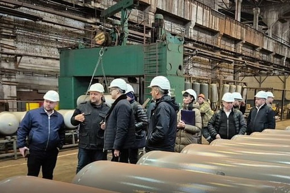    Делегация Челябинской области посетила промышленные предприятия ЛНР. ФОТО: Правительство ЛНР