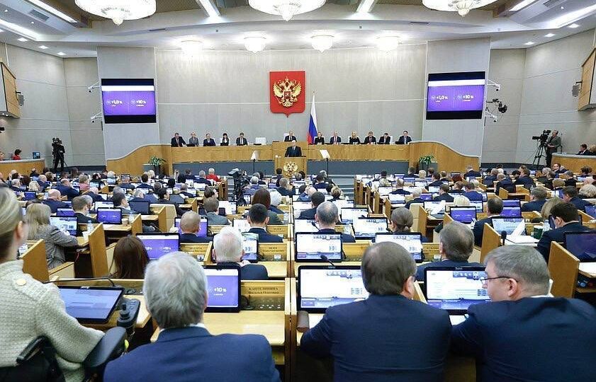 В Госдуме состоялся ежегодный отчет Правительства РФ