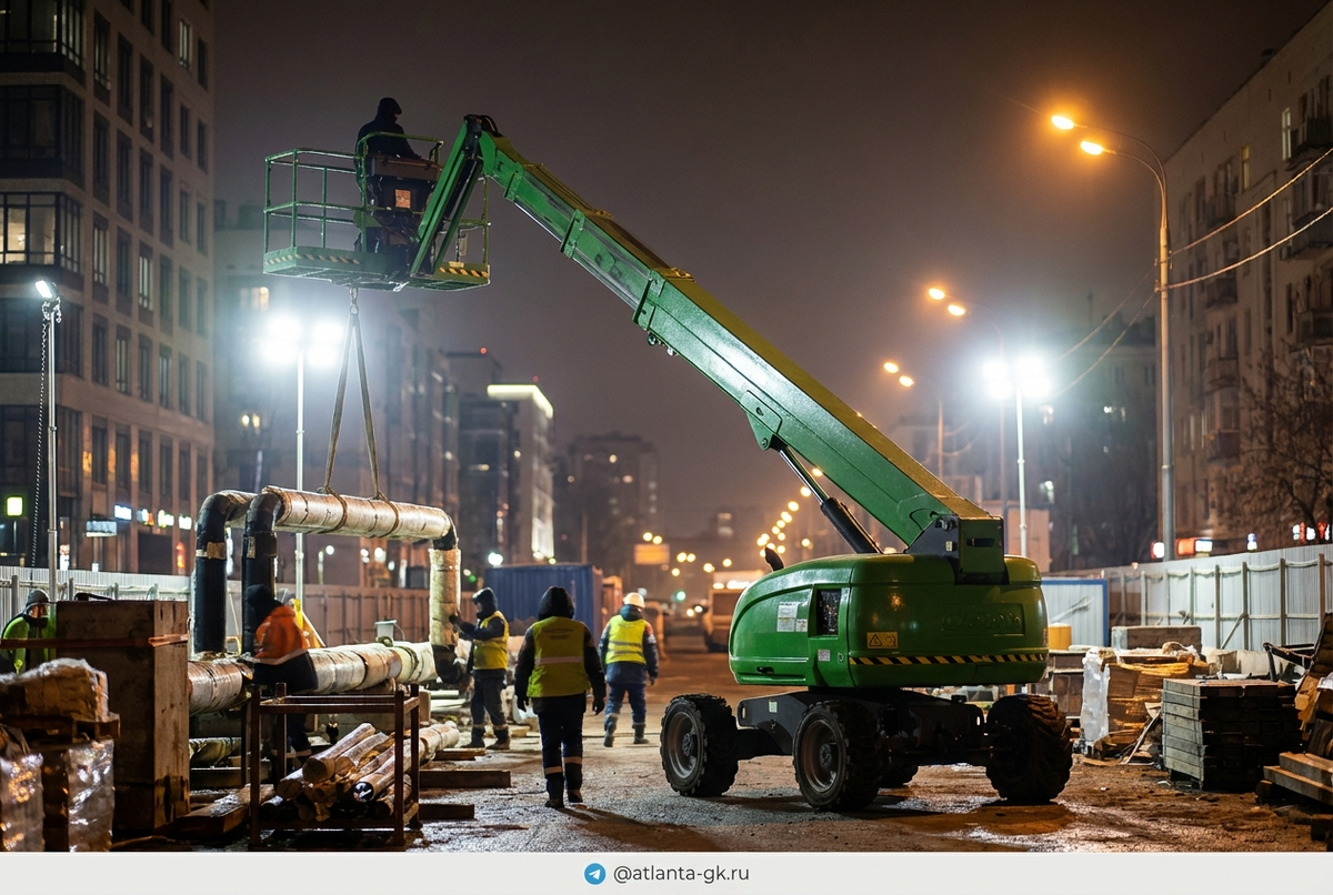    LFP аккумуляторы повышают эффективность и срок службы спецтехники Atlanta-gk