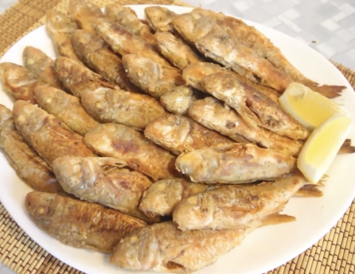 Барабулька жареная