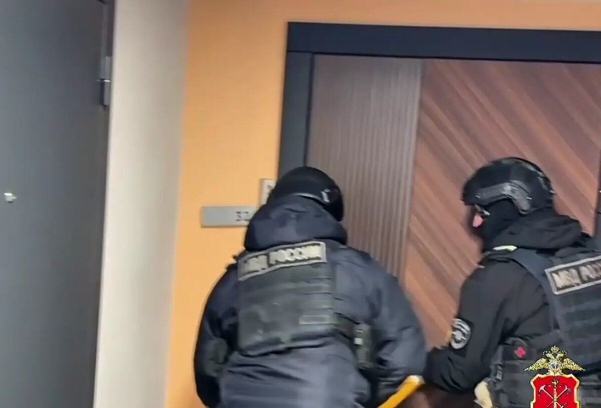    Фото: стоп-кадр видео от пресс-службы ГУ МВД России по Петербургу и Ленобласти