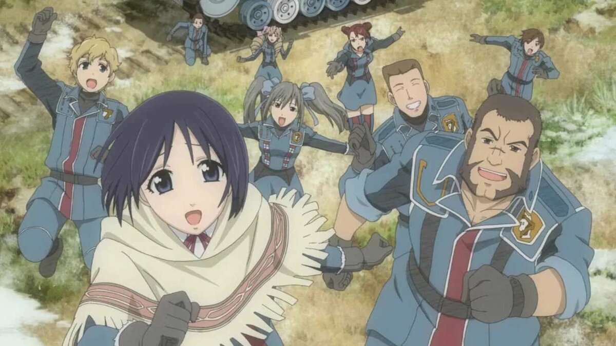 Совместные сцены отряда - редкое явление.