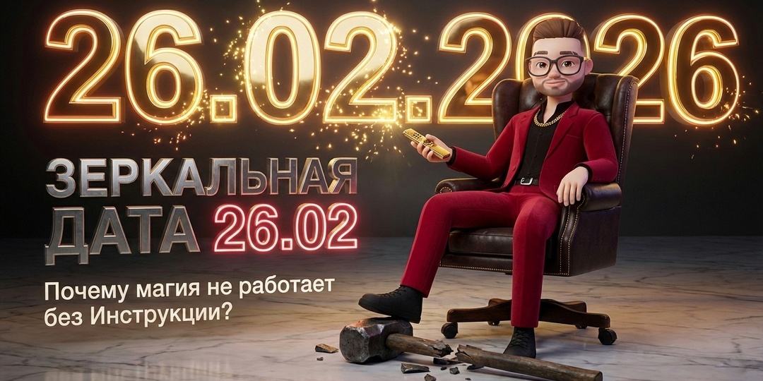 Зеркальная дата 26.02.2026: Почему магия чисел не спасет ваш брак, если вы чините мужа «кувалдой»