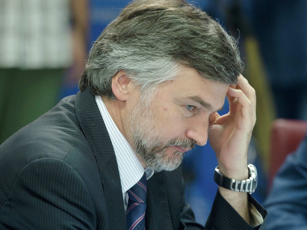    Заместитель председателя правления Внешэкономбанка Андрей Клепач© РИА Новости . Сергей Гунеев