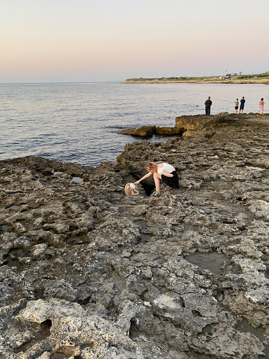 Черноморское, пляж «Рыбзик»