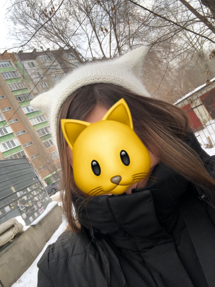 Готовый прекрасный чепчик. Пока не хочется светить лицо🙂