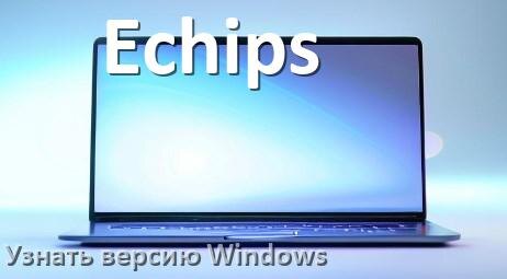 
Как узнать что за Windows на ноутбуке Echips где посмотреть версию