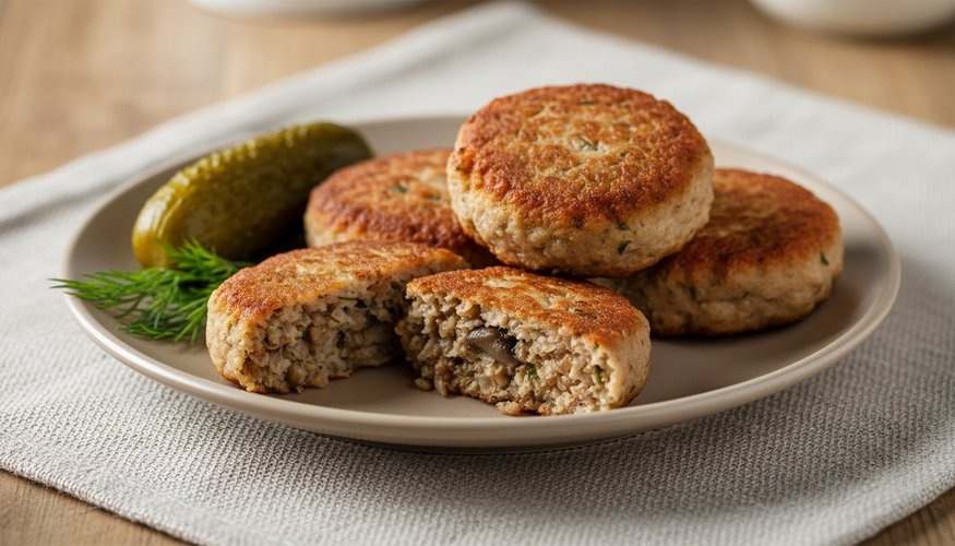 Пост — не повод голодать! Котлеты “Гречаники” с грибами. Сытные, как мясные, а бюджетные — спасение кошелька.