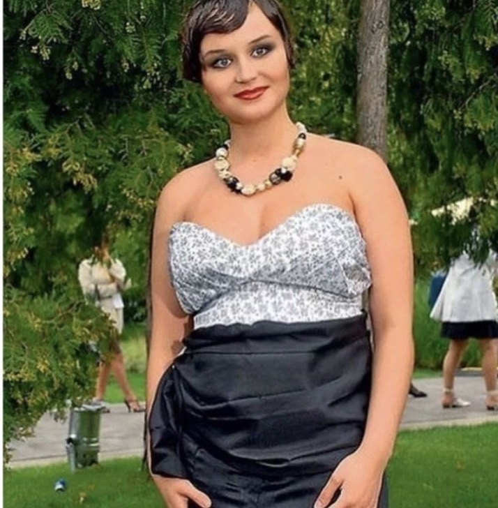 Полина в максимальном весе 88 кг.