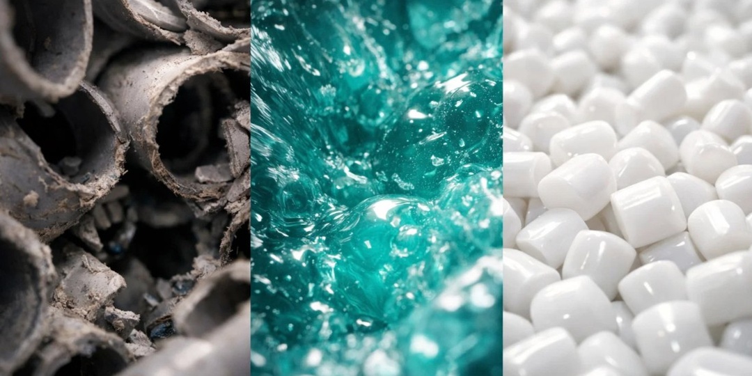 Путь полимеров от строительного мусора до высококачественного вторичного сырья