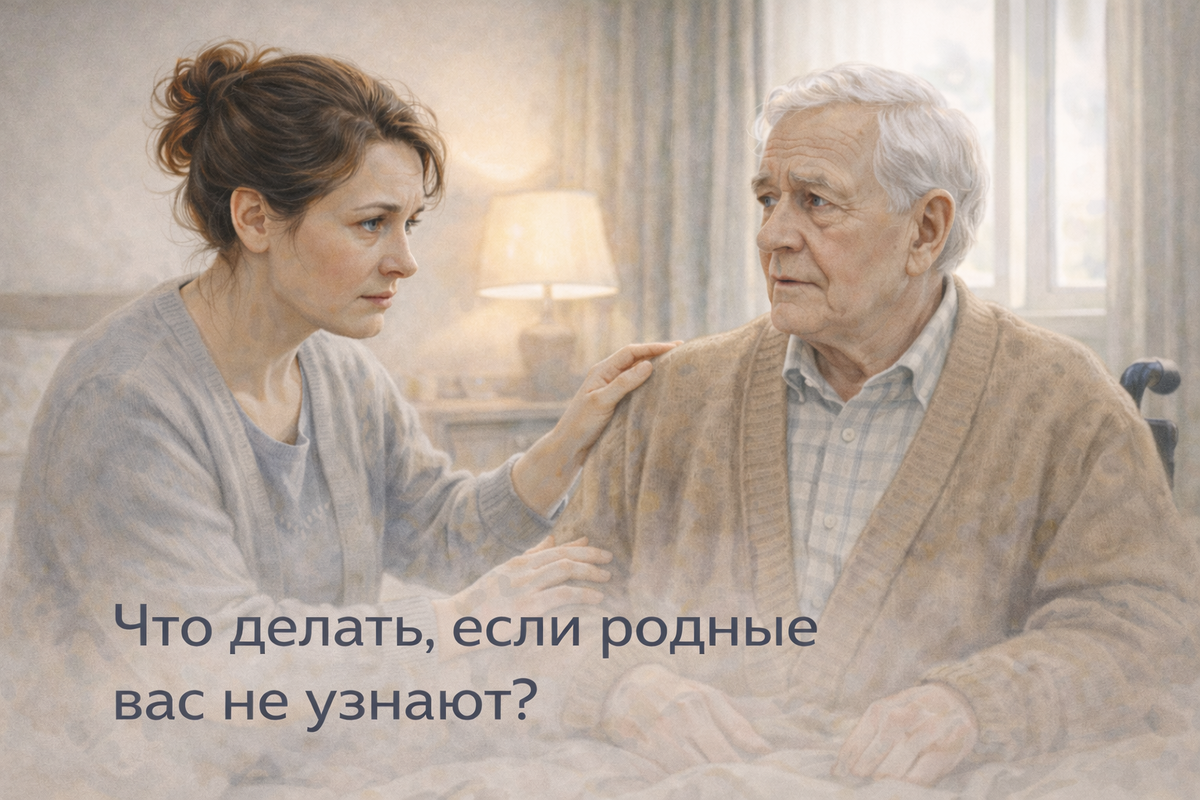 Что делать, если родные вас не узнают?