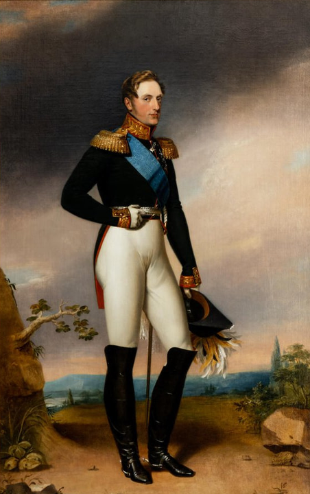 Портрет великого князя Николая Павловича (1796-1855). Джордж Доу, 1826 г.