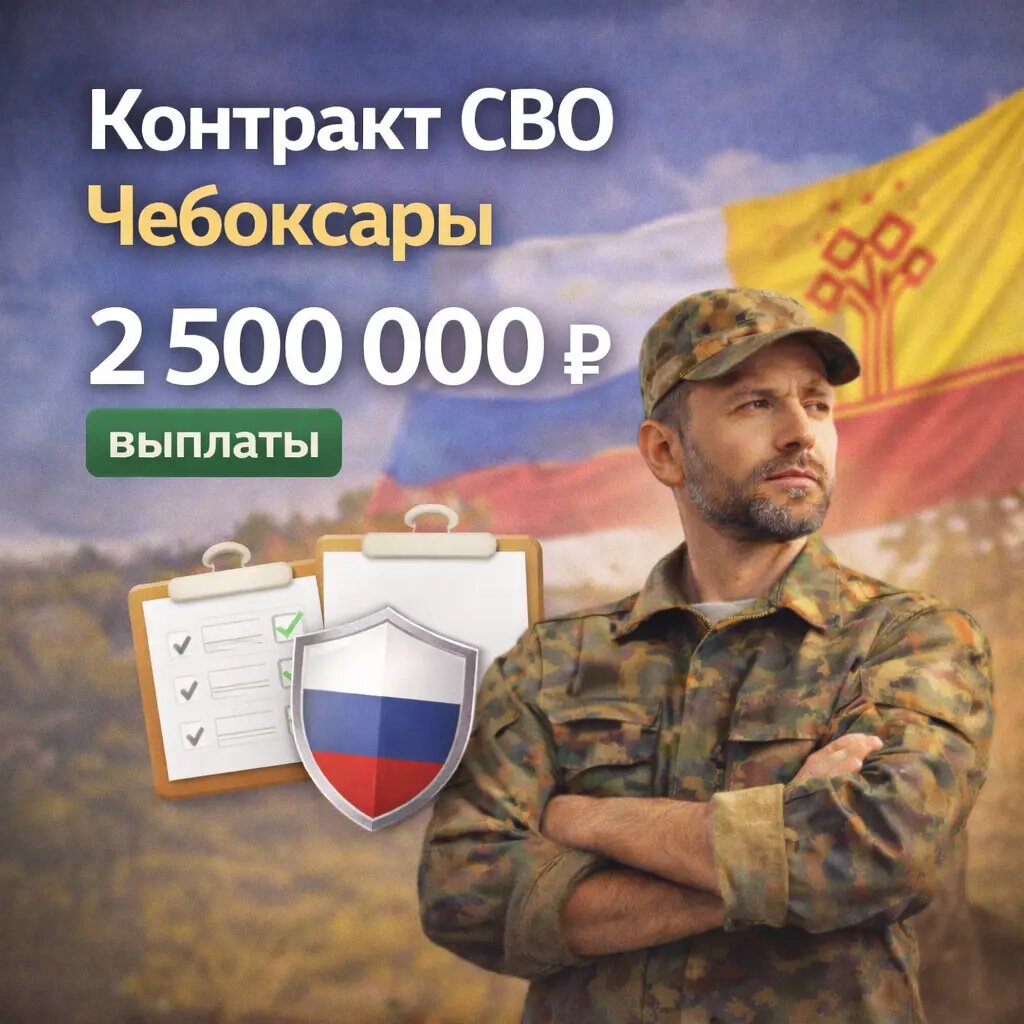 Контракт на СВО в Чебоксарах в 2026 году: актуальные выплаты, условия оформления и что важно проверить до подписания.