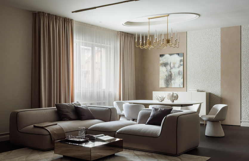 Современная классика с духом бунтарства: дом под Санкт-Петербургом