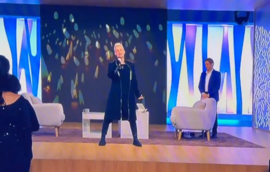 Новый выпуск "Судьба человека". Фрагмент съёмки.