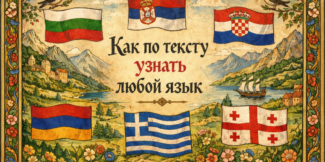 Как узнать любой язык в тексте с первого взгляда (часть 2)