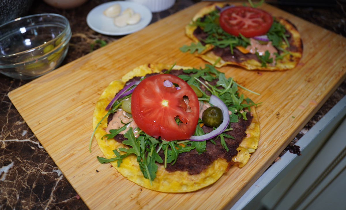 Бургер в лаваше