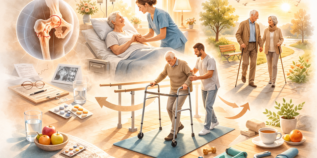 Перелом шейки бедра в пожилом возрасте: как не просто выжить, а вернуться к полноценной жизни