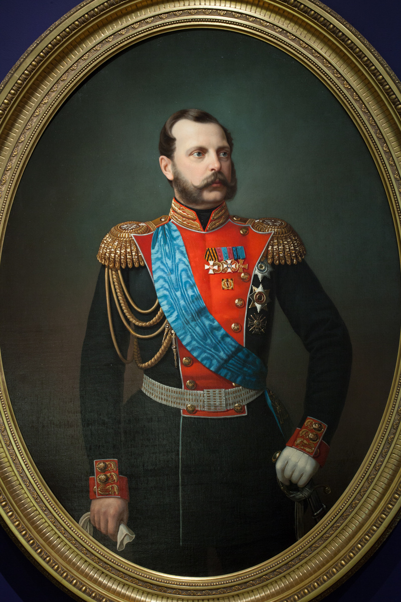Портрет императора Александра II. И. А. Тюрин. Вторая половина 1860-х гг.