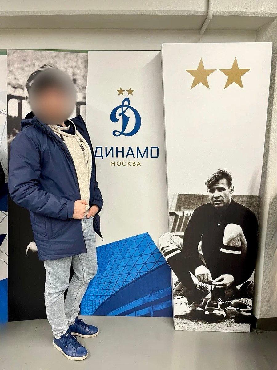 Фото не с того дня, но с того стадиона :)