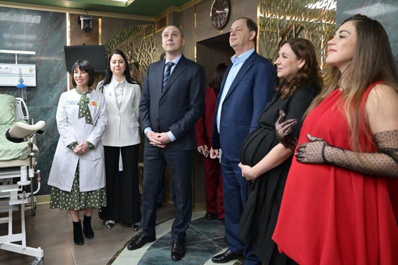    Департамент информационной политики региона. Открытие нового родильного зала в Первоуральске