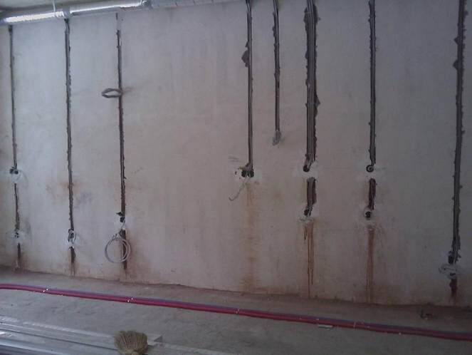 Штробили, штробили, да недовыштробили