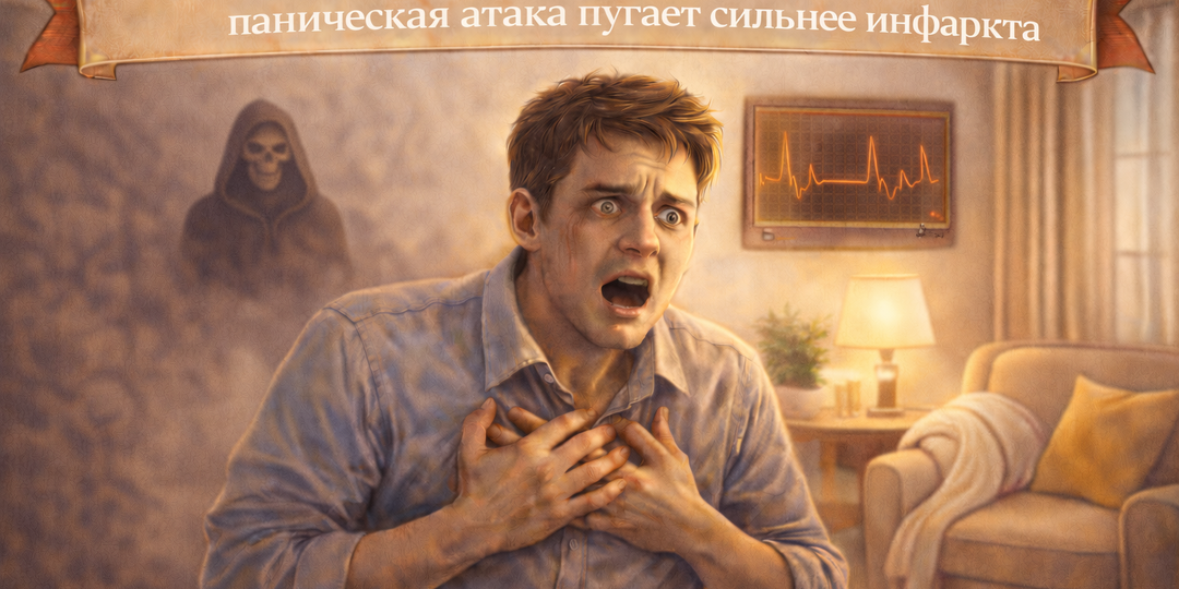 «Мне кажется, я умираю». Почему паническая атака пугает сильнее инфаркта?