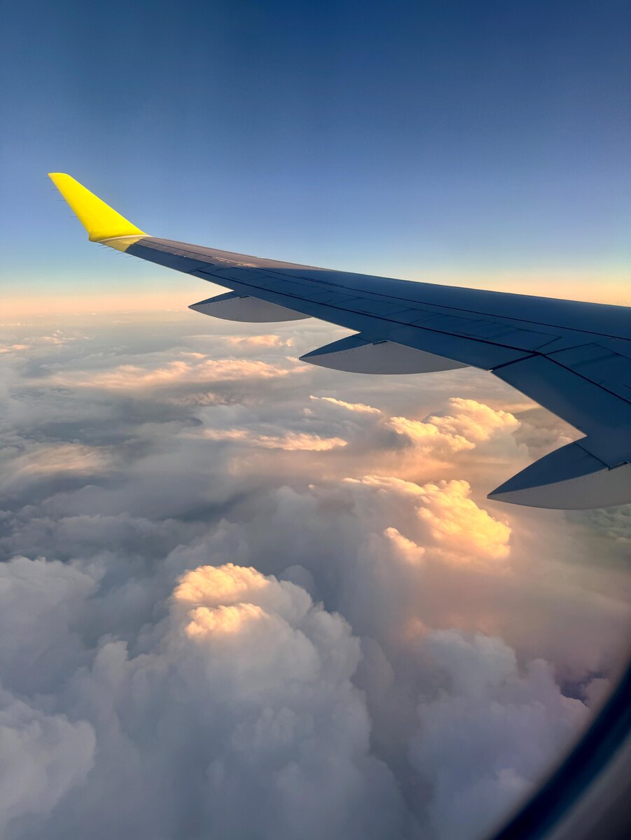 Полет в Японию