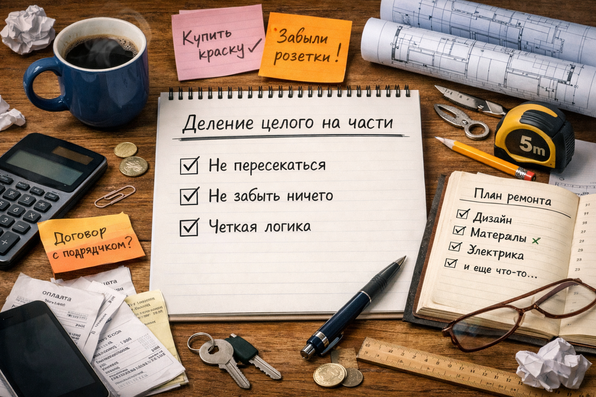 Деление целого на части