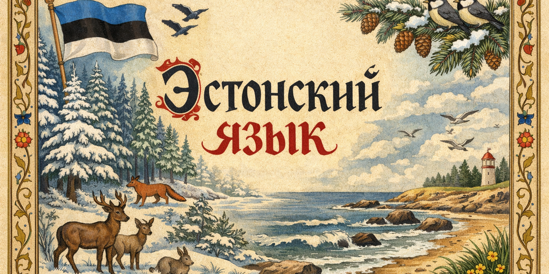 Эстонский язык: первое знакомство