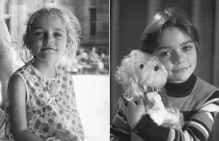 Наталья Гусева в детстве.