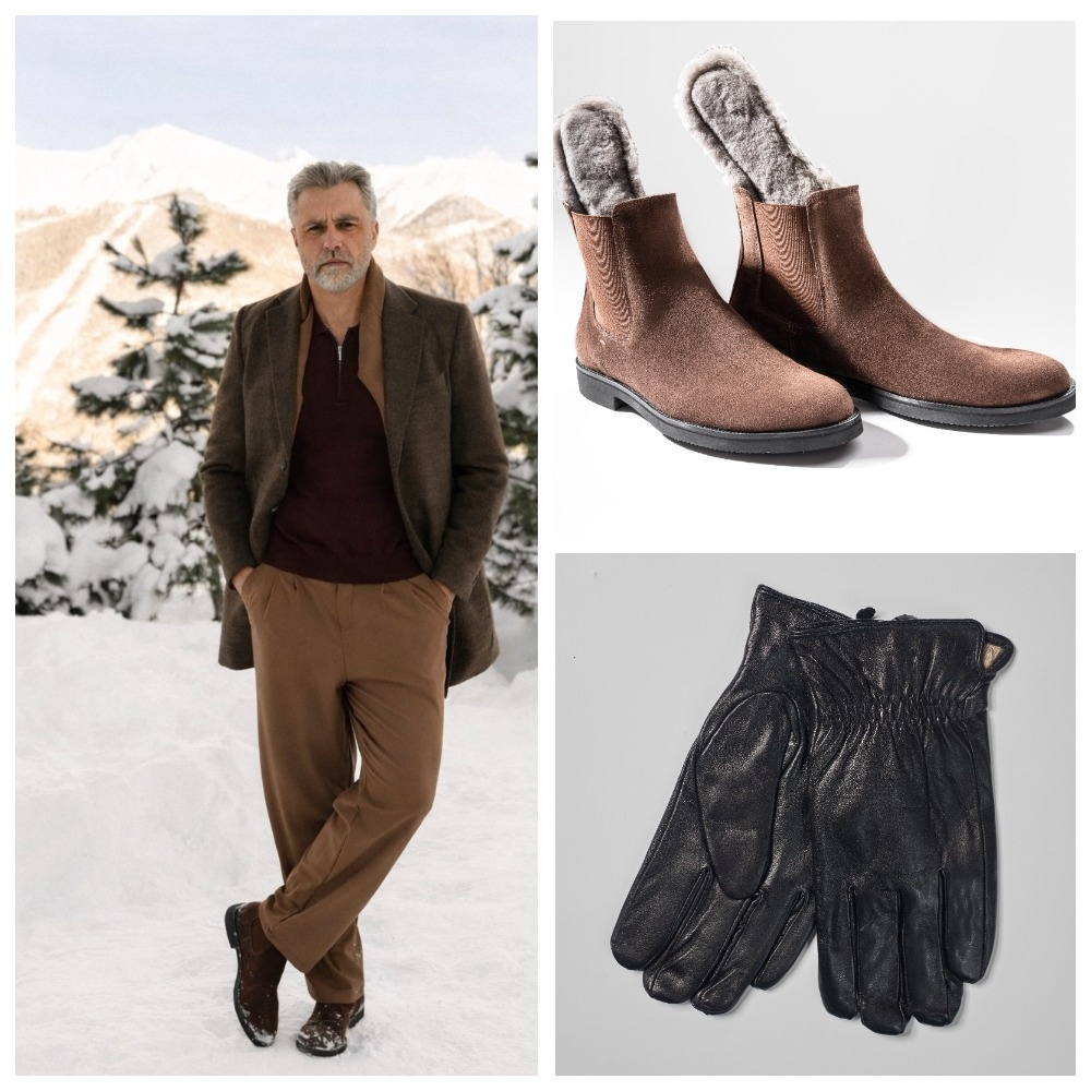 Сочетание трикотажа и одежды из натуральных материалов - всегда стильно, комфортно и удобно. Монохромный образ и мягкие фактуры добавляют образу благородной элегантности, делая его еще более привлекательным