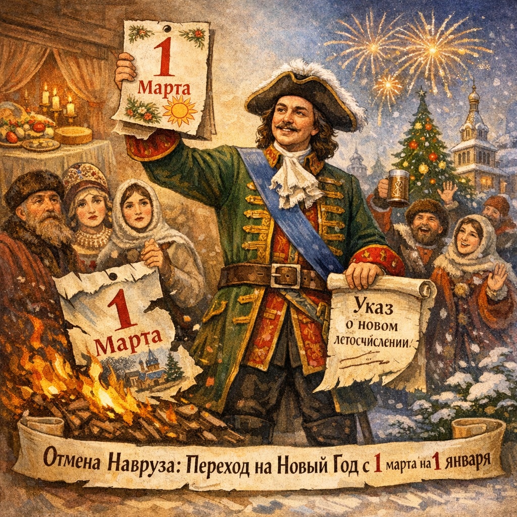 Как Петр I Навруз отменил: нестыковки летоисчисления
