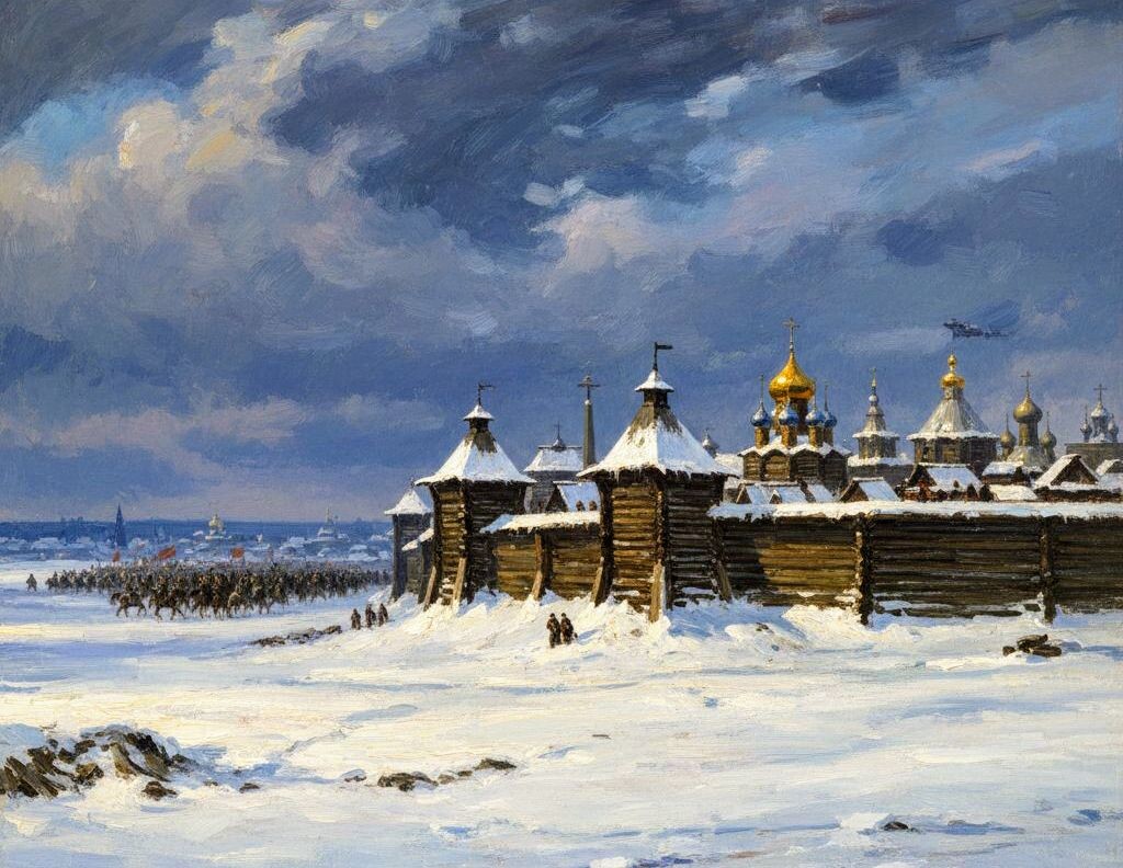 Средневековый Ярославль. Художественная реконструкция