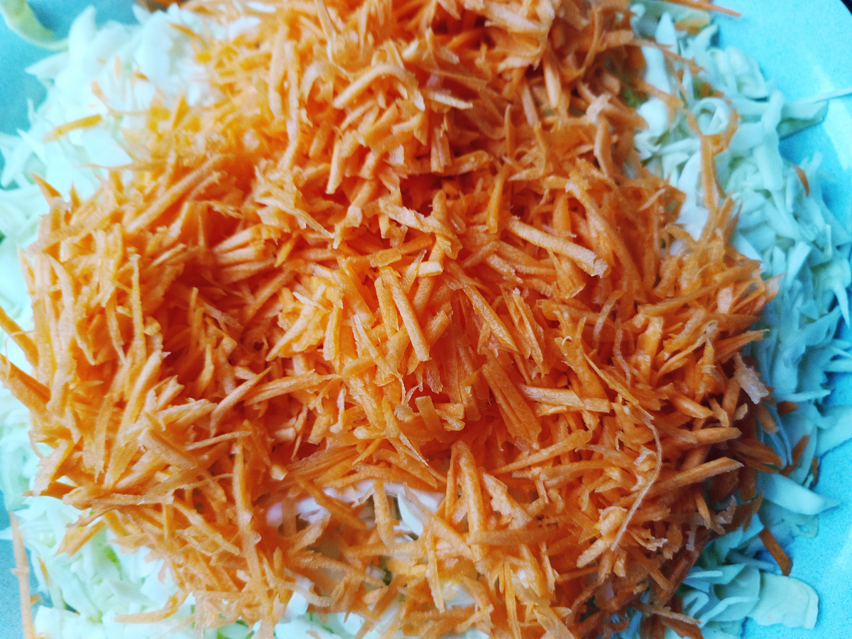 Капуста и морковь