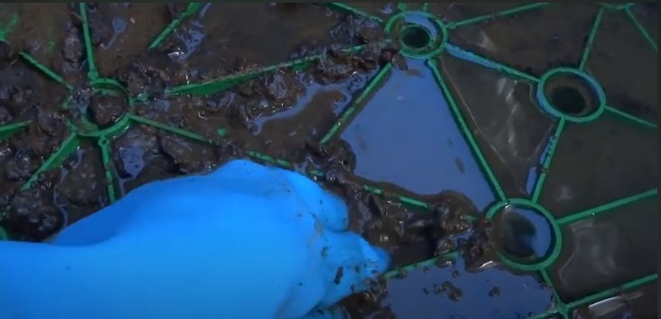 "Грязная органическая бомба" готова! Заиливание поля фильтрации спустя 2 года после устройства