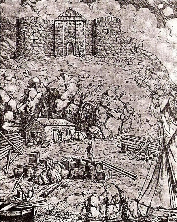 Хаджибей - прежнее название черноморской крепости.